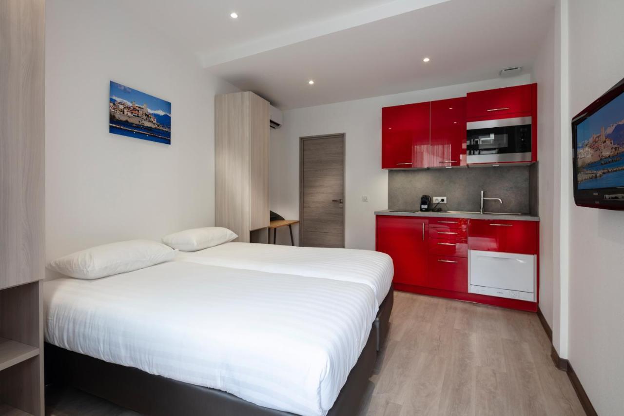 Appartements French Riviera Confidential Centre Ville Juan Les Pins Proche Des Plages Pokoj fotografie