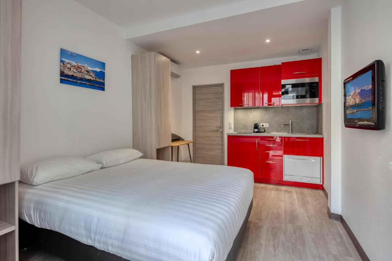 Appartements French Riviera Confidential Centre Ville Juan Les Pins Proche Des Plages Exteriér fotografie
