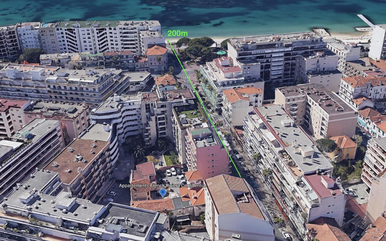 Appartements French Riviera Confidential Centre Ville Juan Les Pins Proche Des Plages Exteriér fotografie